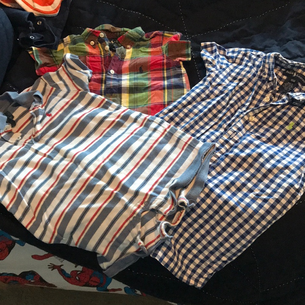 3 Polo Ralph Lauren collared jumpers